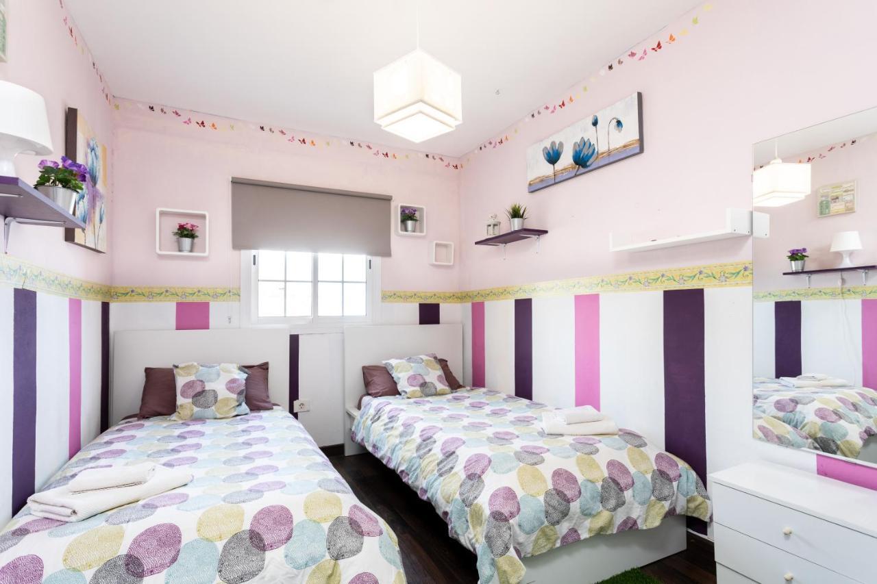 Villa Blanca Tenerife - Private Rooms - Terrace And Bbq, 5 Minutes From The Beach And Airport San Isidro  Ngoại thất bức ảnh